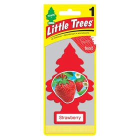 Ароматизатор Ёлочка Little Trees Клубника, Strawberry 2719099