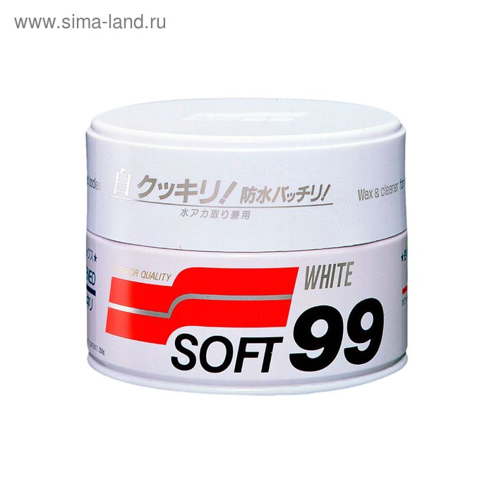 Полироль для кузова защитный Soft99 Soft Wax для светлых, 350 гр - Фото 1