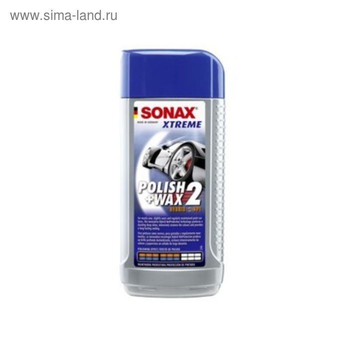 Полироль SONAX №2 NanoPro Xtreme для новых покрытий, 250 мл, 207100