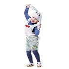 Карнавальный костюм "Зайчик" 2 предмета: шапка, комбинезон, 3-6 лет, рост 104-120 см - Фото 1