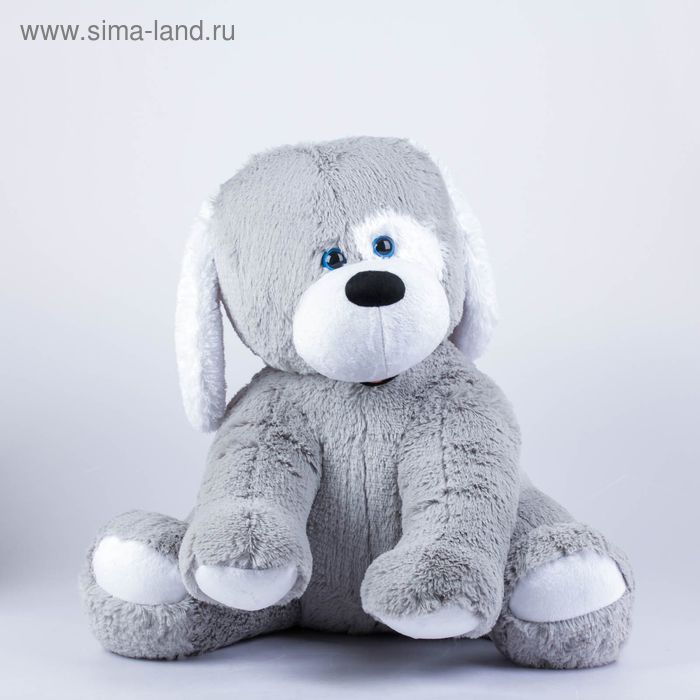 Мягкая игрушка "Собака Джек", цвет серый, 85 см - Фото 1