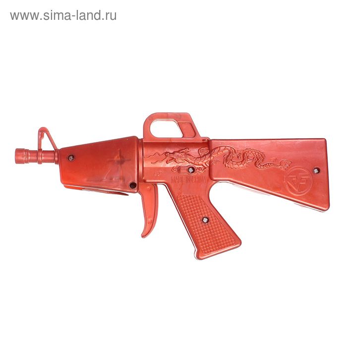 Пистолет для спрея-серпантина, цвет красный - Фото 1
