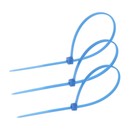 Хомут нейлоновый ТУНДРА krep, для стяжки, 2.5х150 мм, синий, в упаковке 100 шт. - фото 8592150