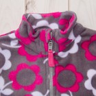 Куртка для девочки, рост 80 см, цвет розовый - Фото 2