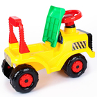 Толокар-машинка «Трактор», цвет жёлтый - Фото 2