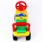 Толокар-машинка «Трактор», цвет жёлтый - фото 9759592