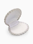 Футляр под кольцо, серьги «Ракушка», бархатный, 6×5.5 см, серый 2319797