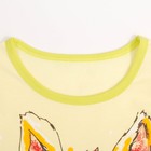 Пижама для девочки, рост 140 см, цвет лайм/светло-жёлтый К841 - Фото 2