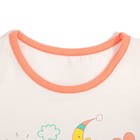 Пижама для девочки, рост 122 см, цвет персик/экрю К844 - Фото 2