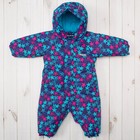 Зимний комбинезон для девочки, рост 80 см, цвет синий MW27108 _М - Фото 1