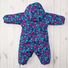 Зимний комбинезон для девочки, рост 80 см, цвет синий MW27108 _М - Фото 12