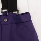 Комплект зимний для девочки (куртка и брюки), рост 98 см, цвет синий MW27102 _М - Фото 4