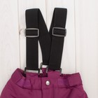 Комплект зимний для девочки (куртка и брюки), рост 104 см, цвет фиолетовый MW27106 - Фото 3