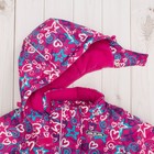 Комплект зимний для девочки (куртка и брюки), рост 98 см, цвет розовый MW27105 _М - Фото 14