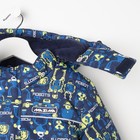Комплект зимний для мальчика (куртка и брюки), рост 128 см, цвет синий MW27202 - Фото 2