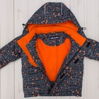 Комплект зимний для мальчика (куртка и брюки), рост 110 см, цвет серый MW27206 - Фото 9