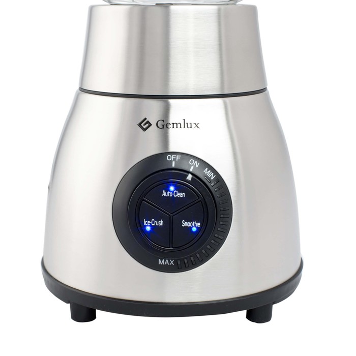 Блендер Gemlux GL-BL1200G, стационарный, 1200 Вт, 1.8 л, регулировка скорости, 3 доп.режима - фото 51538592