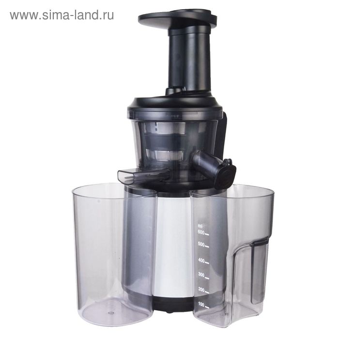 Соковыжималка Gemlux GL-SJ8150, шнековая, 150 Вт, 0,25 л/0,9 л, чёрно-серебристая - Фото 1