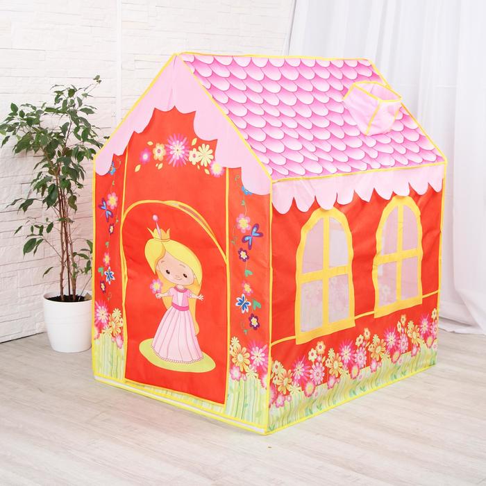 Игровая палатка «Домик принцессы», окна: сетка - фото 1884686441
