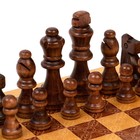 Шахматы деревянные "Золотая классика" 30 х 30 см, настольная игра, король h-8 см - Фото 2