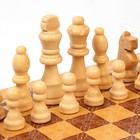 Шахматы деревянные "Золотая классика" 30 х 30 см, настольная игра, король h-8 см - Фото 3