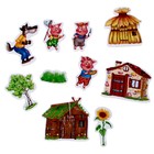 Магнитный театр «Три поросёнка» + сказка - Фото 2