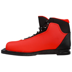 Ботинки лыжные TREK Snowball, NN75, искусственная кожа, искусственная кожа, цвет красный/чёрный, лого чёрный/белый, размер 31 - Фото 3