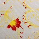 Пленка для цветов "Лаванда" желтый-красный 700 мм х 8.5 м - Фото 2