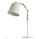 Настольная лампа Pinocchio 1x60W E27, белый 20x55x63 см - фото 297938299