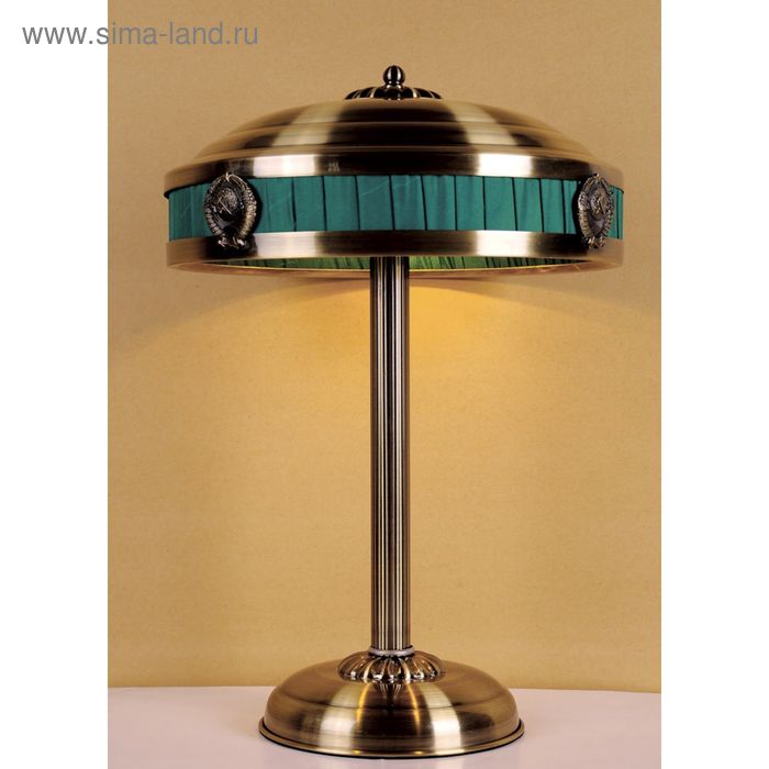Настольная лампа Cremlin 3xE14, 40W античная бронза 37x37x52 см