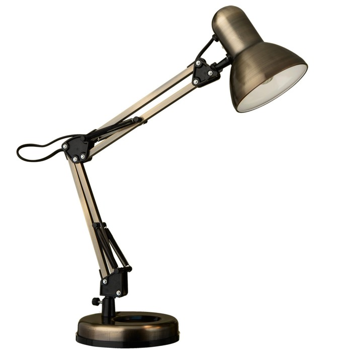 Настольная лампа Junior 1x40W E27 бронза 15x35x61 см - Фото 1