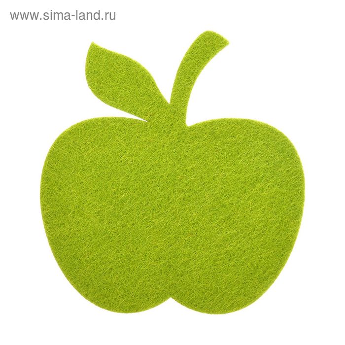 Подставка «Яблоко» фетровая, цвет МИКС - Фото 1