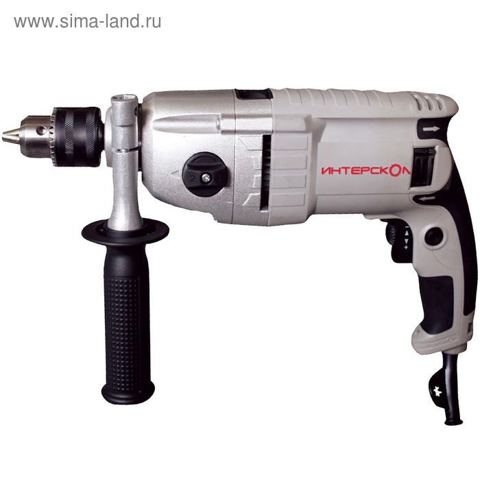 Дрель ударная Интерскол ДУ-13/820ЭР (148.1.3.00), 810 Вт, ключевой патрон, реверс - Фото 1