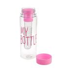 Бутылка для воды, 500 мл, "My bottle", с контейнером для фруктов, 19.5 х 6.5 см, микс - Фото 7