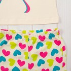 Пижама для девочки, рост 92 см, цвет сердечки 402- AZ_М - Фото 5