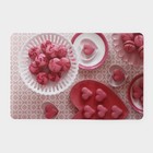 Салфетка сервировочная на стол «Розовый десерт», 42×27 см, цвет розовый - Фото 1