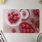 Салфетка сервировочная на стол «Розовый десерт», 42×27 см, цвет розовый - Фото 4