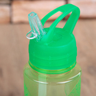 Бутылка 600 мл "Фит", с трубочкой, цвета МИКС - Фото 3