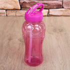 Бутылка 750 мл "Футбол", с трубочкой, цвета МИКС - Фото 6