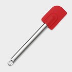 Лопатка кондитерская Доляна «Редмонд», 25,5 см, цвет красный - фото 4578437