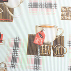 Коврик противоскользящий Tea, 45×100 см, цвет МИКС - Фото 2
