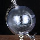 Башня пивная с воронкой «Земной шар», 1,9 л, цвет серебряный - фото 4578449