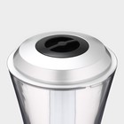 Башня пивная «Металлик», 3 л, колба с подсветкой, 2 батарейки, цвет серебряный - Фото 11