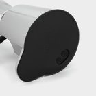 Башня пивная «Металлик», 3 л, колба для льда, с подсветкой, 2 батарейки CR=2032, пластик, серебристая 2603453