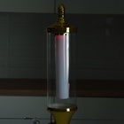 Башня пивная «Петронас», 3 л, колба для льда, подсветка, 2 батарейки AG3, пластик, золотистая 2603455