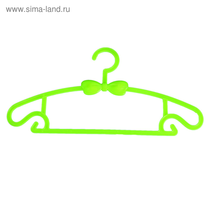 Плечики для одежды детские Доляна, размер 30-34, цвет МИКС - Фото 1