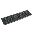 Клавиатура CBR KB 109, проводная, мембранная,  кабель 1.8 м, 104 клавиши, USB, чёрная - Фото 1