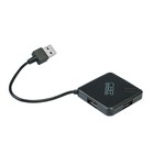Разветвитель USB (Hub) CBR CH 132, 4 порта, поддержка plug&play, USB 2.0, черный, - Фото 2