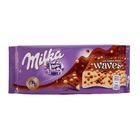Шоколадная плитка Milka Waves Cookie 81 г - Фото 1