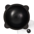 Казан, 4.5 л, плоское дно, алюминиевая крышка, чугун - Фото 4